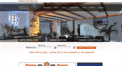 Desktop Screenshot of hotelroyalolbia.biz